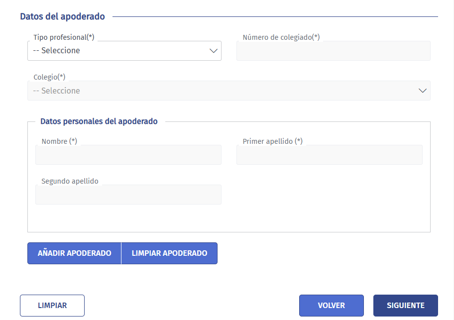 Datos poderdante